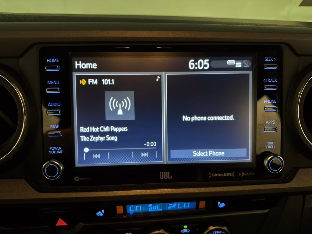 2022 Magnetic Gray Metallic Toyota Tacoma TRD Sport 4X4 Truck