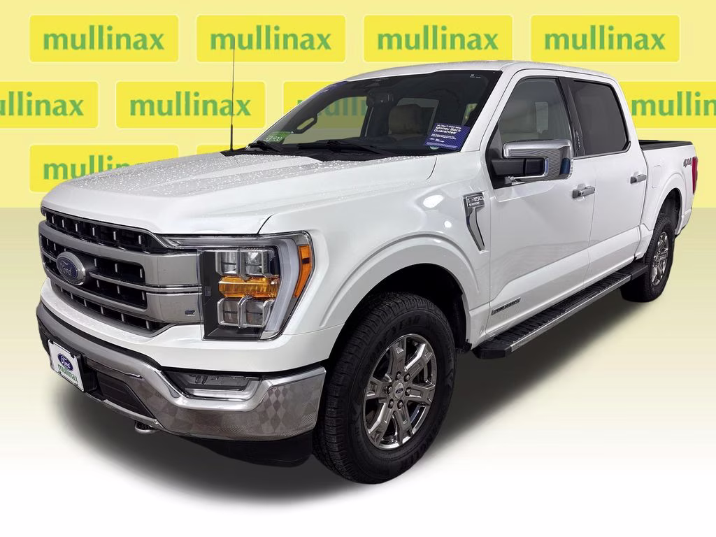 2023 White Metallic Ford F-150 Lariat 4X4 Truck