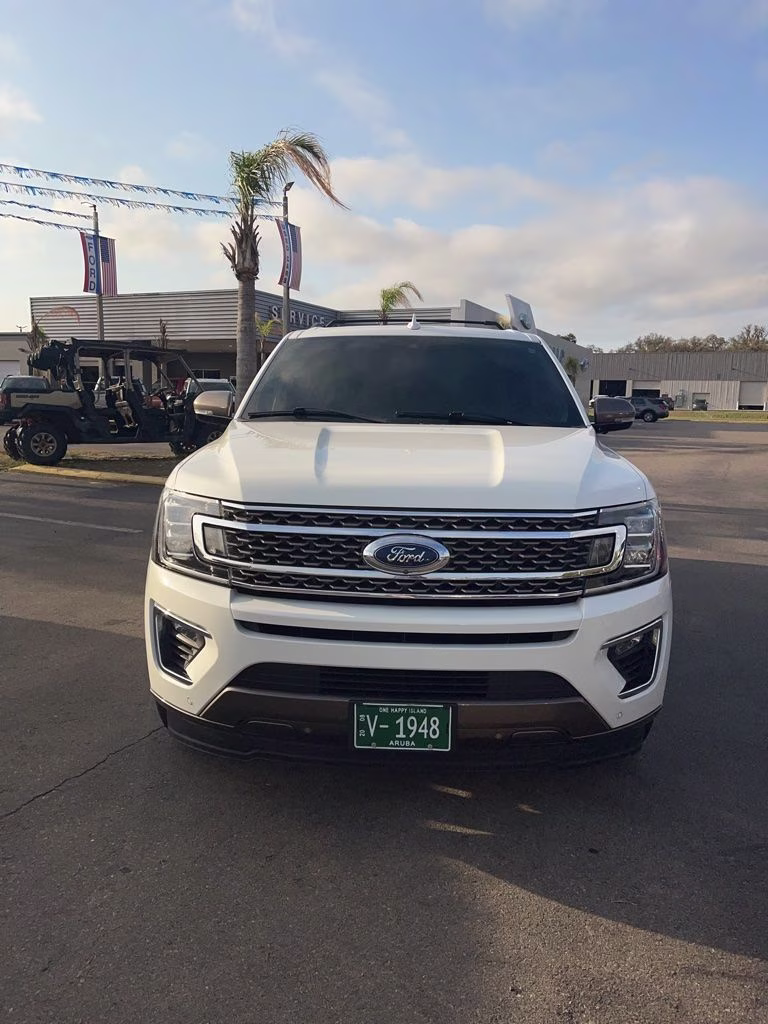 2020 White Metallic Ford Expedition Max King Ranch MAX RWD SUV