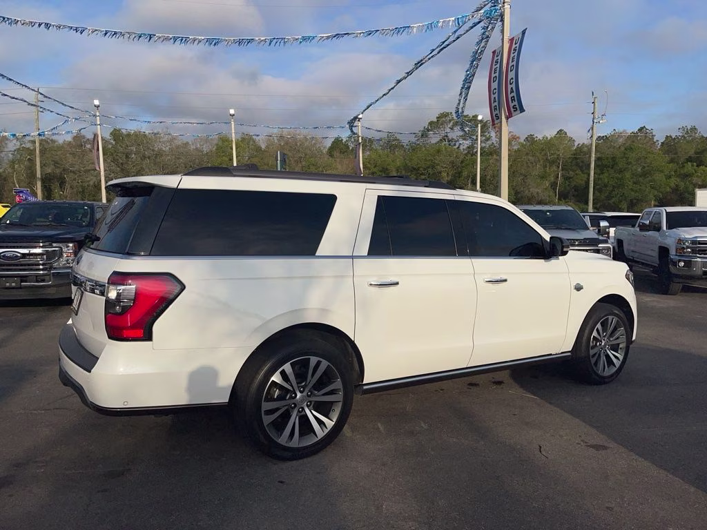 2020 White Metallic Ford Expedition Max King Ranch MAX RWD SUV