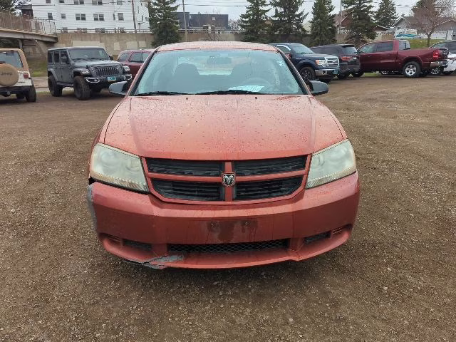 2008 Sunburst Orange Pearlcoat Dodge Avenger SE FWD Sedan