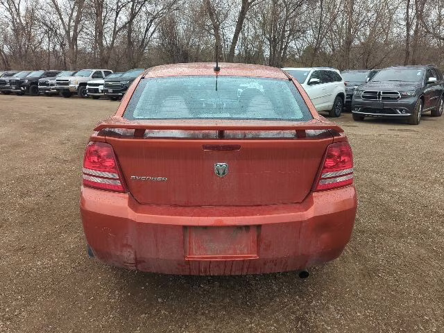2008 Sunburst Orange Pearlcoat Dodge Avenger SE FWD Sedan