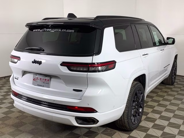 2024 Bright White Clearcoat Jeep Grand Cherokee L Summit 4X4 SUV