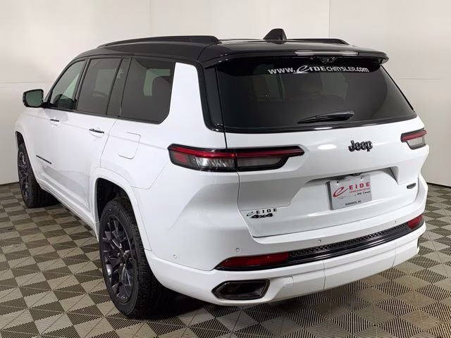 2024 Bright White Clearcoat Jeep Grand Cherokee L Summit 4X4 SUV