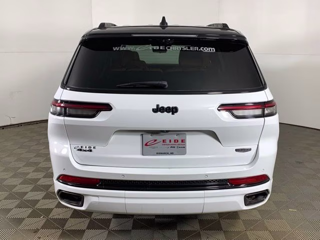 2024 Bright White Clearcoat Jeep Grand Cherokee L Summit 4X4 SUV
