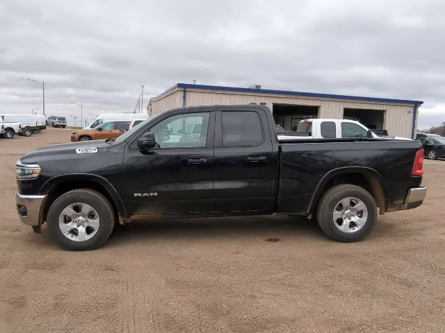 2025 Diamond Black Crystal Pearlcoat Ram 1500 Big Horn 4X4 Truck