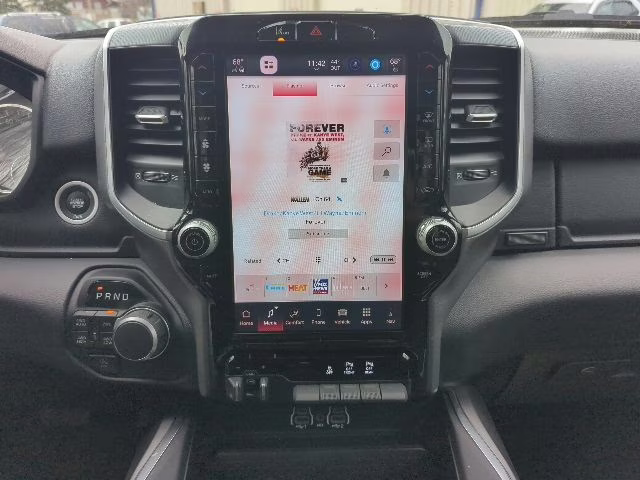 2025 Diamond Black Crystal Pearlcoat Ram 1500 Big Horn 4X4 Truck