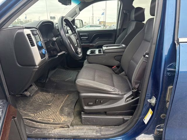 2017 Stone Blue Metallic GMC Sierra 1500 SLE 4X4 Truck