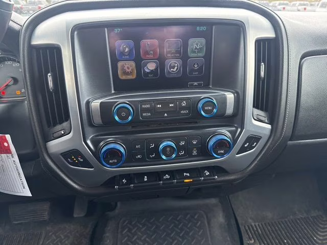 2017 Stone Blue Metallic GMC Sierra 1500 SLE 4X4 Truck