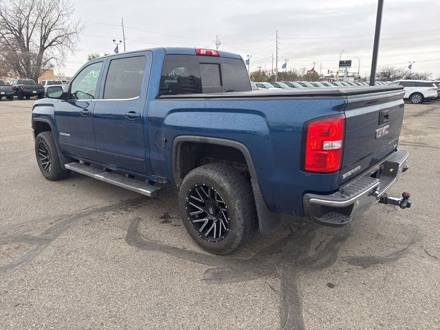 2017 Stone Blue Metallic GMC Sierra 1500 SLE 4X4 Truck