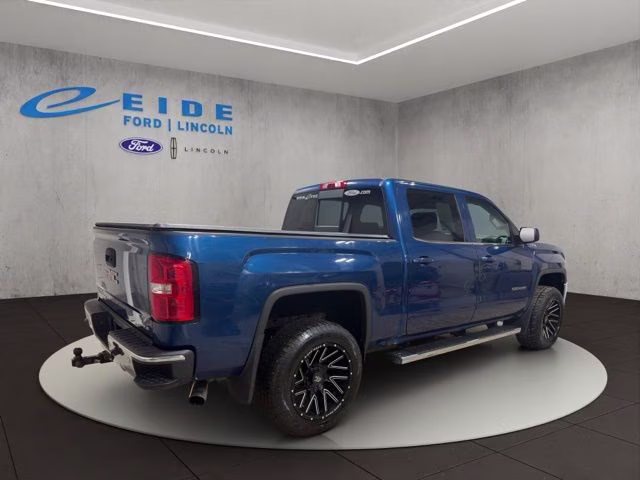 2017 Stone Blue Metallic GMC Sierra 1500 SLE 4X4 Truck