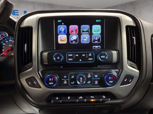 2017 Stone Blue Metallic GMC Sierra 1500 SLE 4X4 Truck