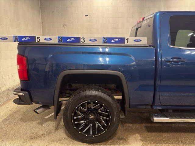 2017 Stone Blue Metallic GMC Sierra 1500 SLE 4X4 Truck