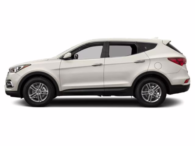 2018 Pearl White Hyundai Santa Fe Sport 2.4 Base AWD SUV