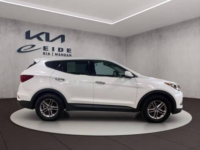 2018 Pearl White Hyundai Santa Fe Sport 2.4 Base AWD SUV