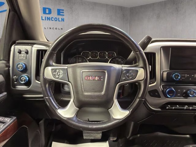 2017 Stone Blue Metallic GMC Sierra 1500 SLE 4X4 Truck
