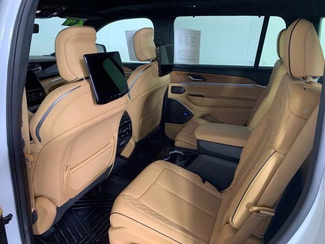 2024 Bright White Clearcoat Jeep Grand Cherokee L Summit 4X4 SUV