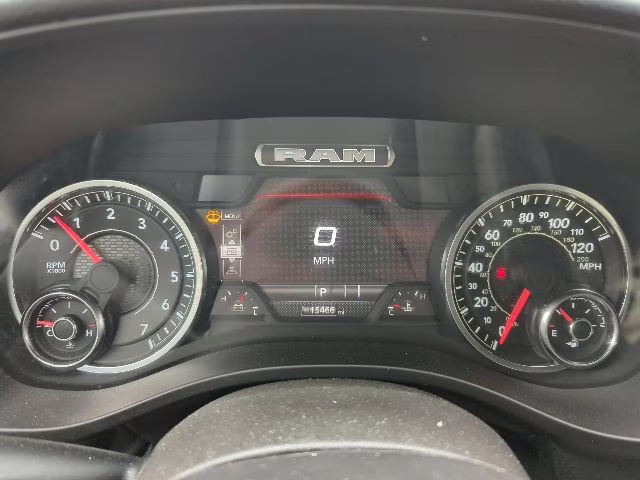 2025 Diamond Black Crystal Pearlcoat Ram 1500 Big Horn 4X4 Truck