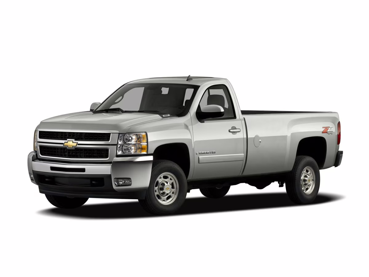 2009 Silver Birch Metallic Chevrolet Silverado 2500HD LT 4X4 Truck