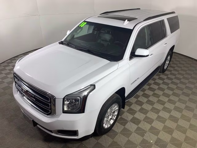 2018 Summit White GMC Yukon XL SLT 4X4 SUV