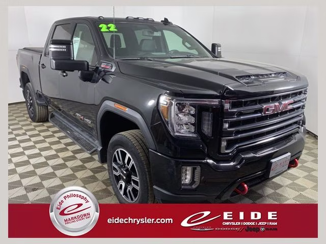 2022 Ebony Twilight Metallic GMC Sierra 2500HD AT4 4X4 Truck
