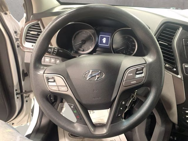 2018 Pearl White Hyundai Santa Fe Sport 2.4 Base AWD SUV
