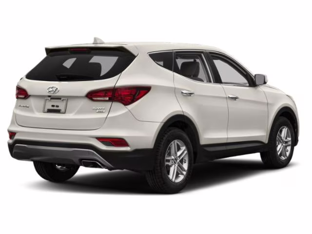 2018 Pearl White Hyundai Santa Fe Sport 2.4 Base AWD SUV