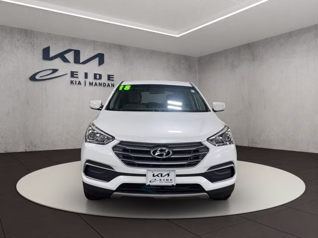 2018 Pearl White Hyundai Santa Fe Sport 2.4 Base AWD SUV