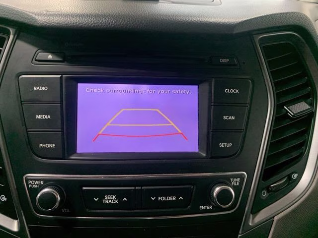 2018 Pearl White Hyundai Santa Fe Sport 2.4 Base AWD SUV