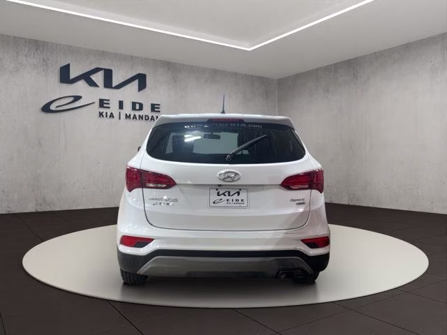 2018 Pearl White Hyundai Santa Fe Sport 2.4 Base AWD SUV