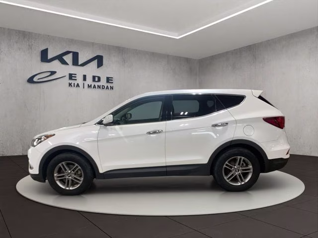 2018 Pearl White Hyundai Santa Fe Sport 2.4 Base AWD SUV