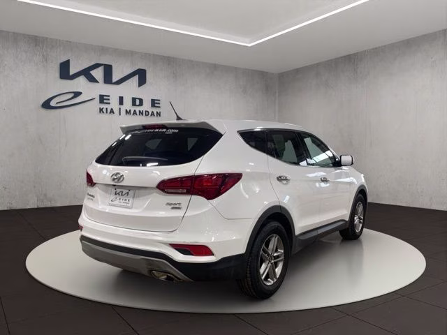 2018 Pearl White Hyundai Santa Fe Sport 2.4 Base AWD SUV