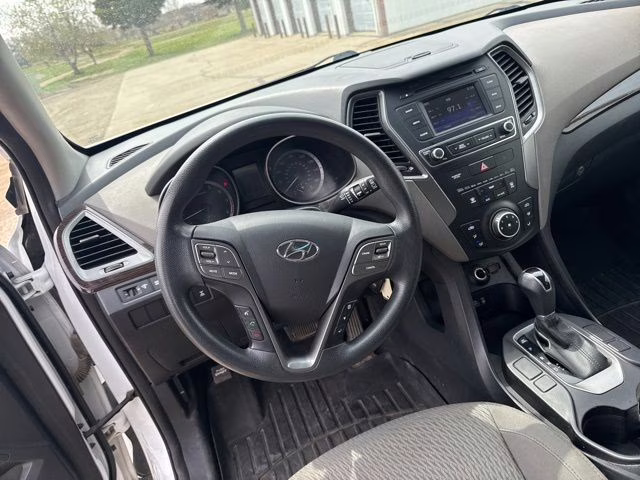 2018 Pearl White Hyundai Santa Fe Sport 2.4 Base AWD SUV