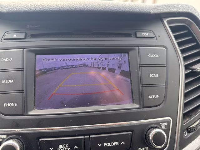 2018 Pearl White Hyundai Santa Fe Sport 2.4 Base AWD SUV