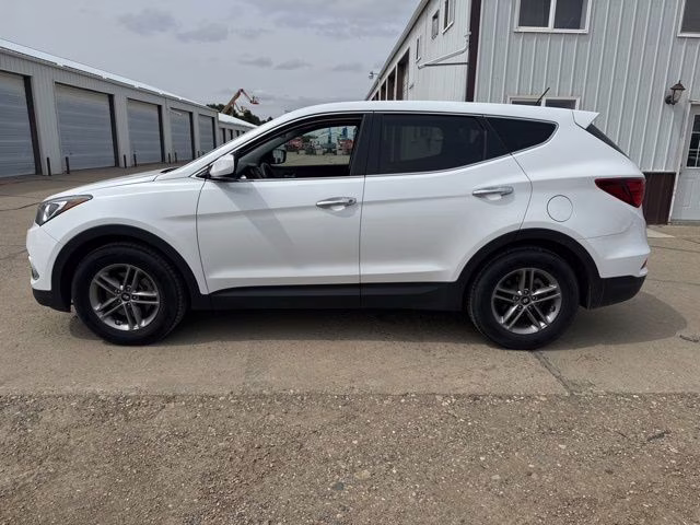2018 Pearl White Hyundai Santa Fe Sport 2.4 Base AWD SUV