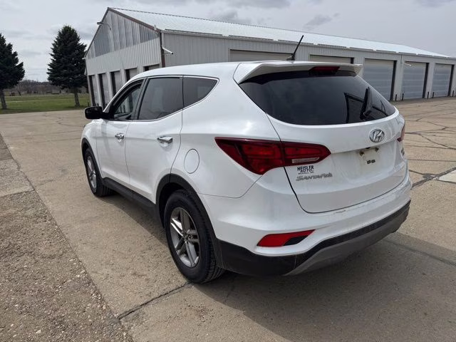 2018 Pearl White Hyundai Santa Fe Sport 2.4 Base AWD SUV