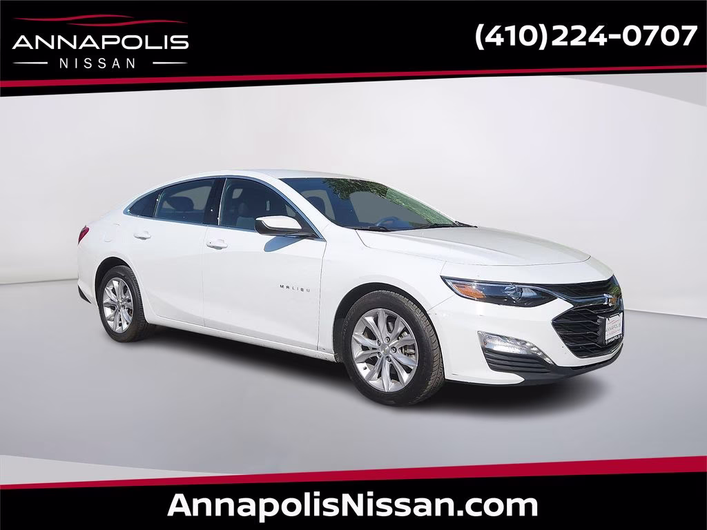 2023 Summit White Chevrolet Malibu LT FWD Sedan