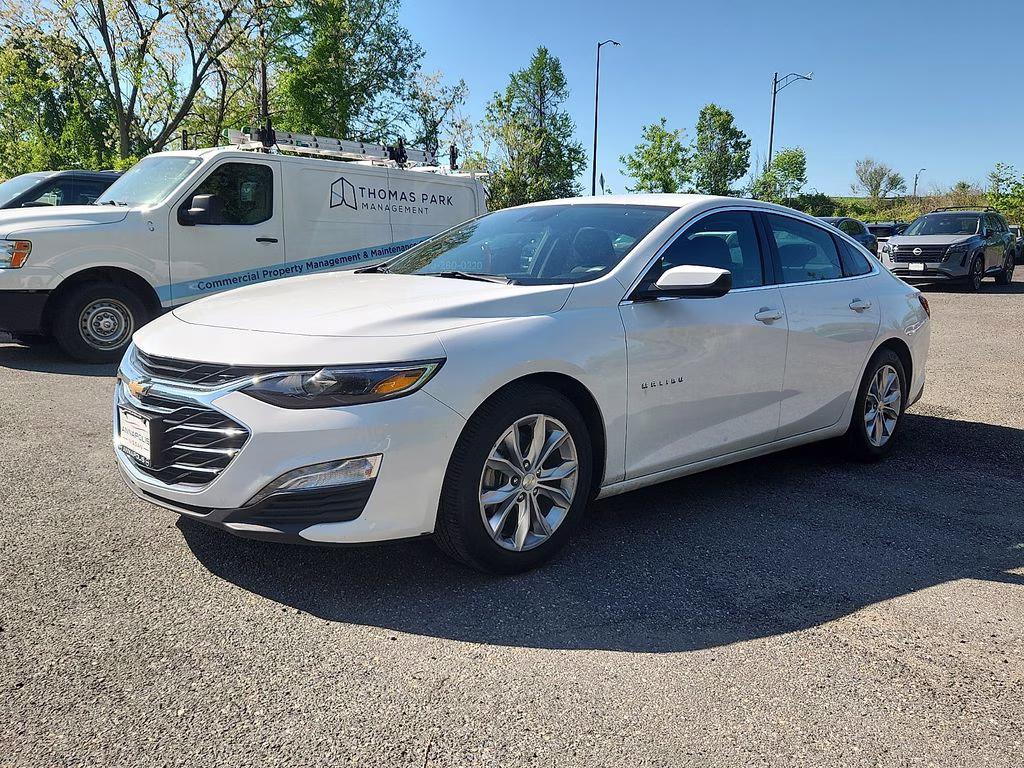 2023 Summit White Chevrolet Malibu LT FWD Sedan