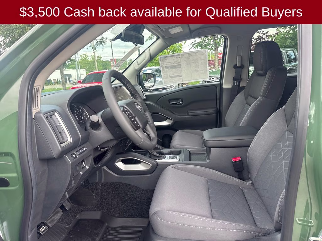 2026 Tactical Green Metallic Nissan Frontier SV 4X4 Truck