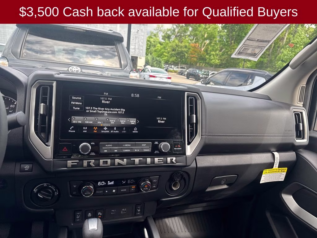 2026 Tactical Green Metallic Nissan Frontier SV 4X4 Truck