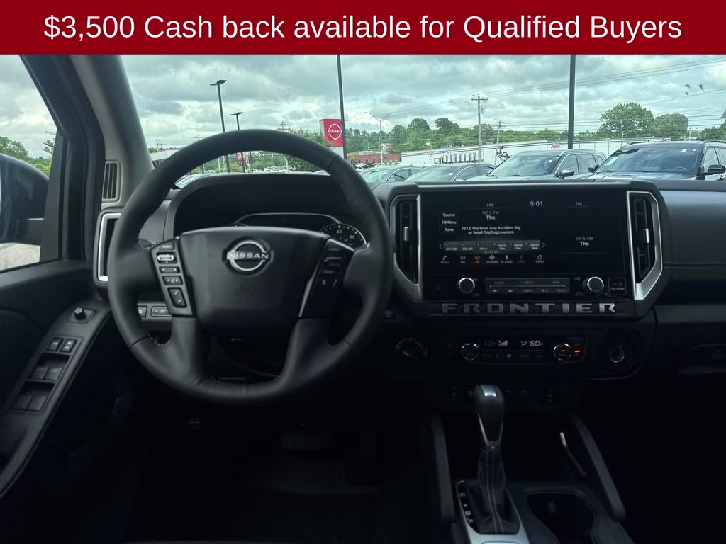 2026 Tactical Green Metallic Nissan Frontier SV 4X4 Truck