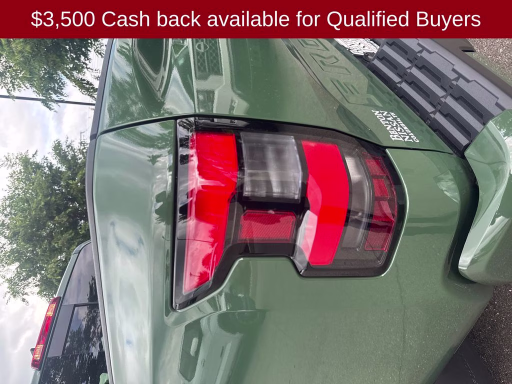 2026 Tactical Green Metallic Nissan Frontier SV 4X4 Truck