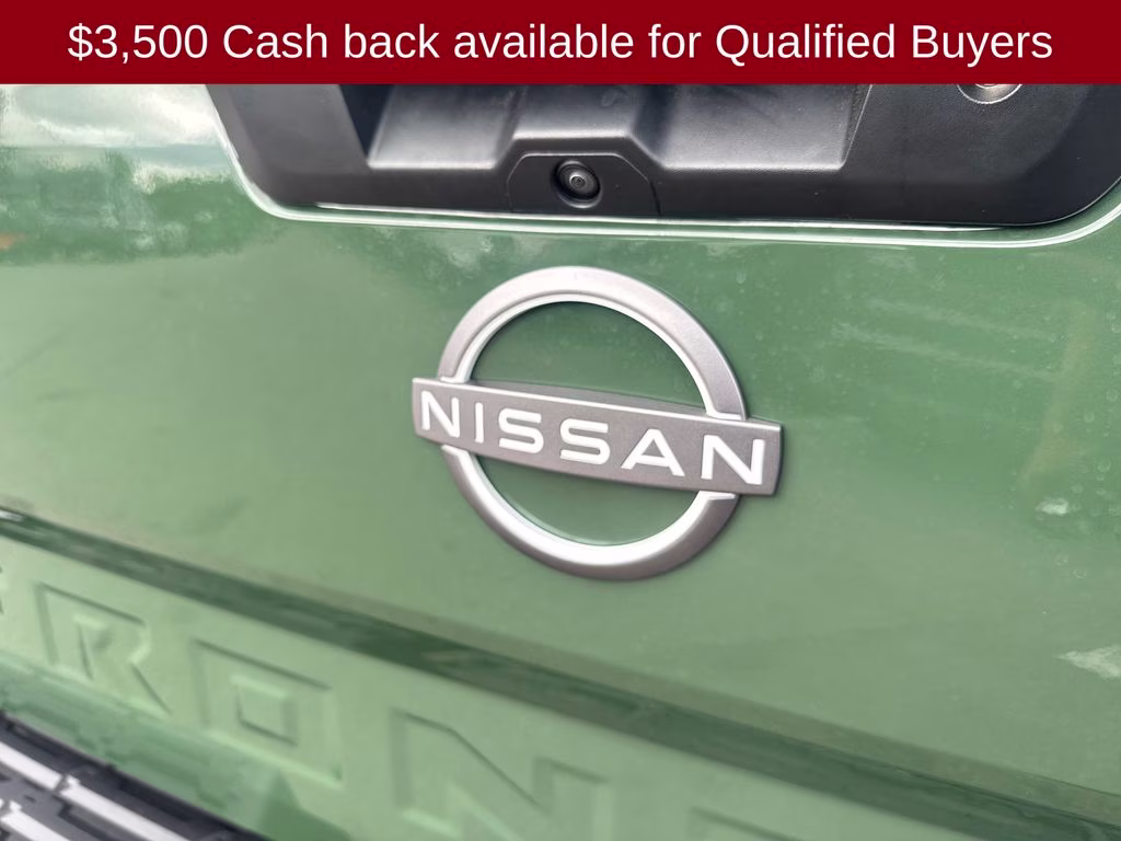 2026 Tactical Green Metallic Nissan Frontier SV 4X4 Truck