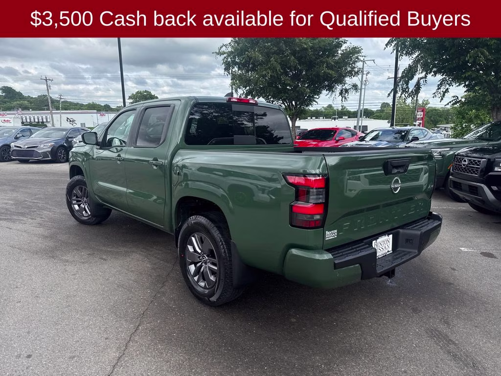 2026 Tactical Green Metallic Nissan Frontier SV 4X4 Truck