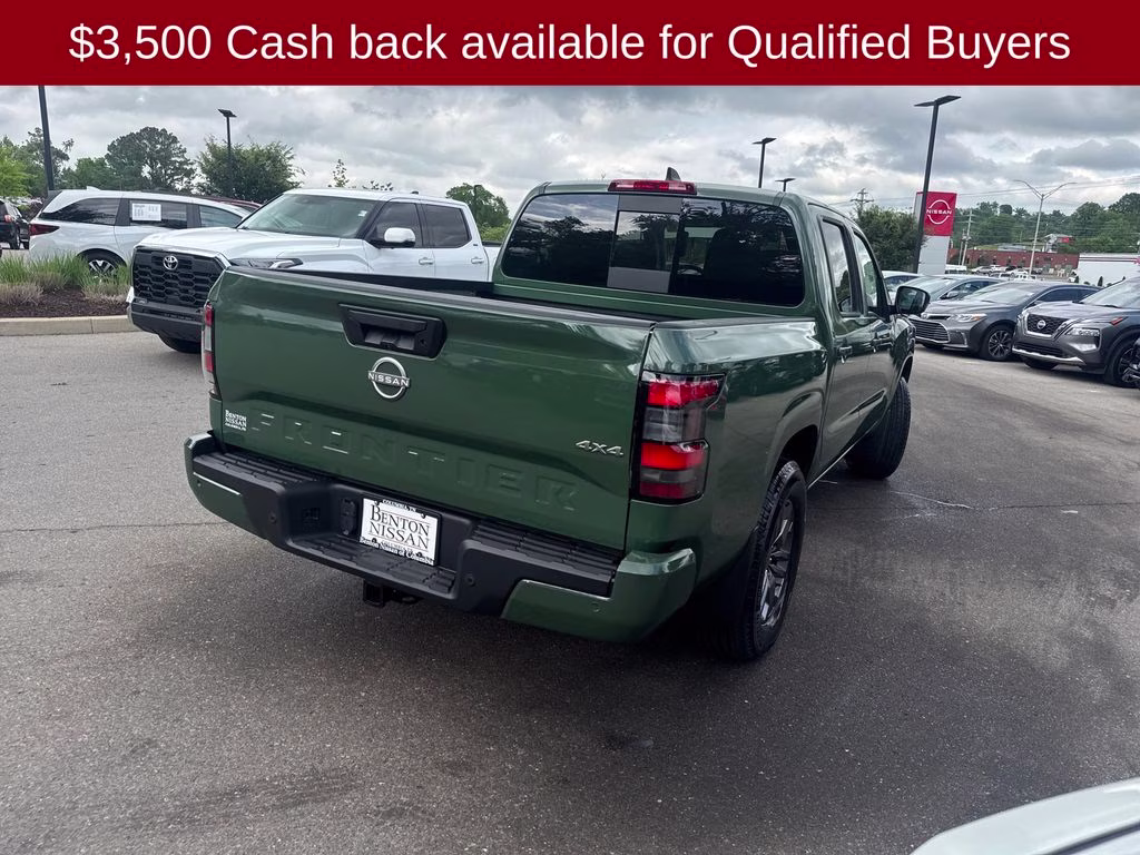 2026 Tactical Green Metallic Nissan Frontier SV 4X4 Truck