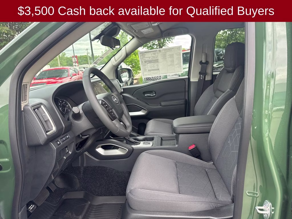 2026 Tactical Green Metallic Nissan Frontier SV 4X4 Truck