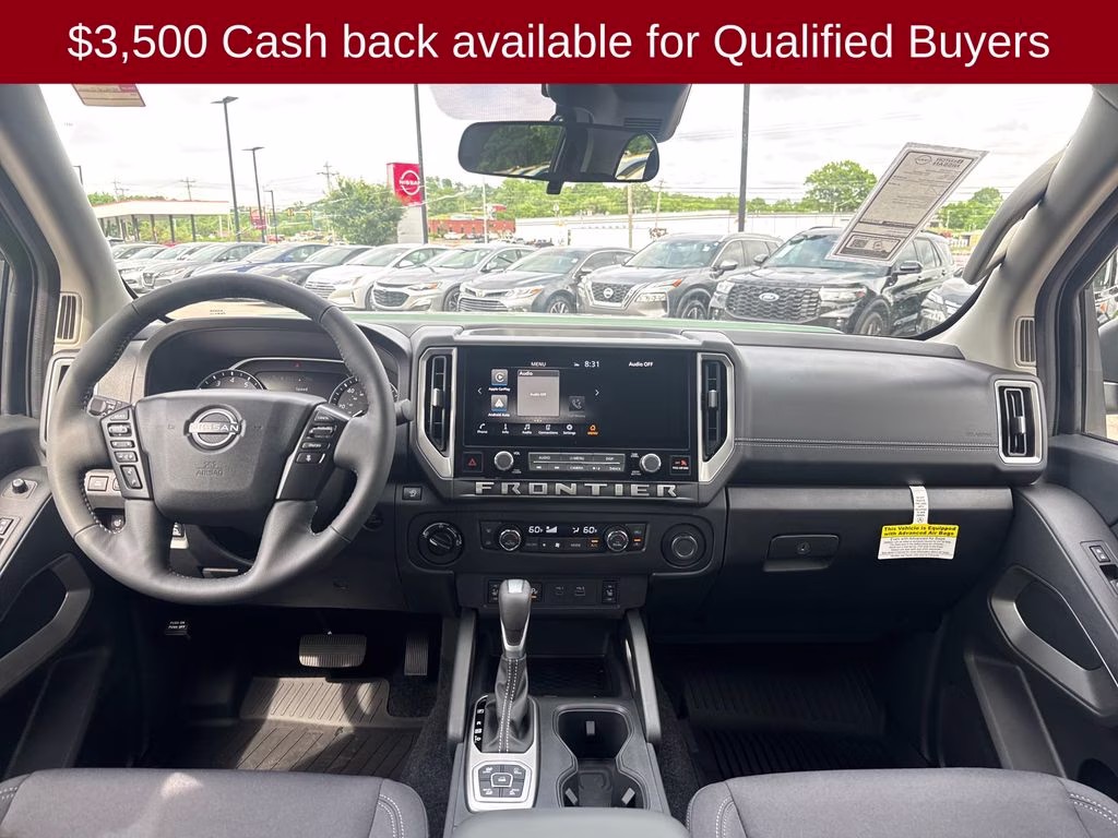 2026 Tactical Green Metallic Nissan Frontier SV 4X4 Truck