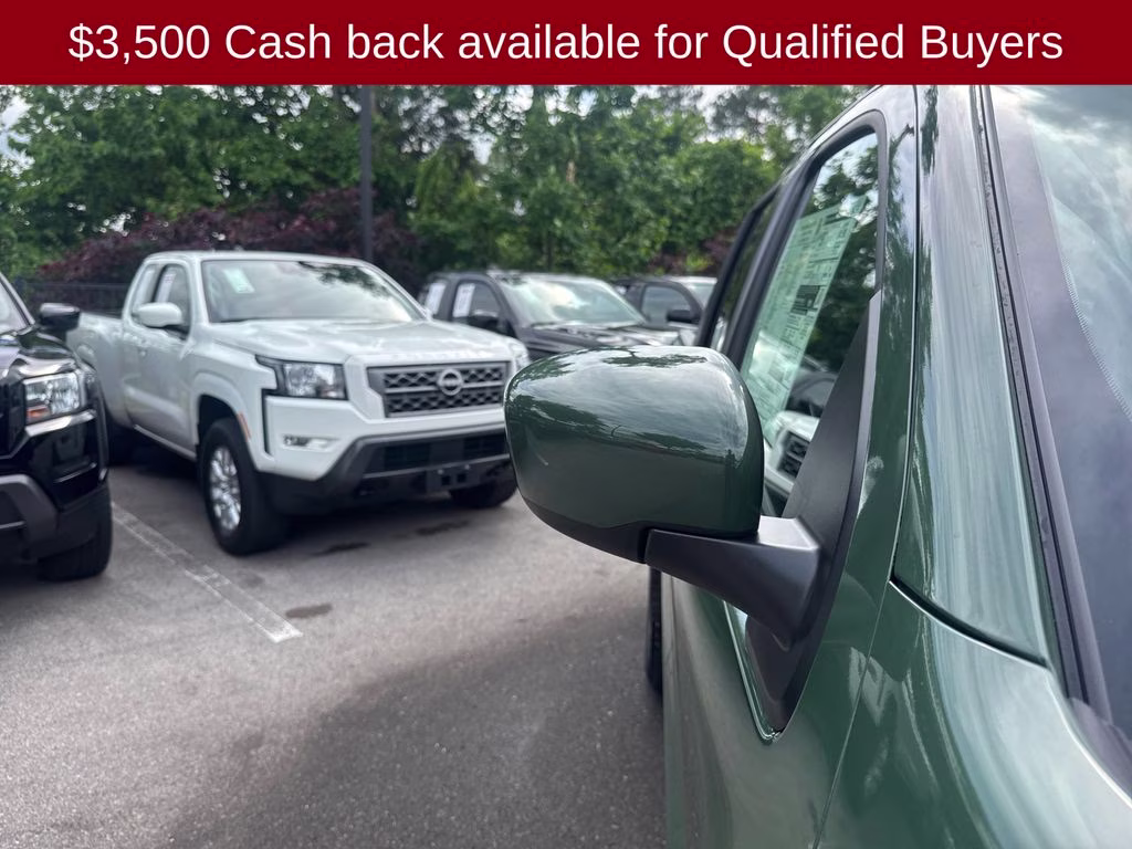2026 Tactical Green Metallic Nissan Frontier SV 4X4 Truck