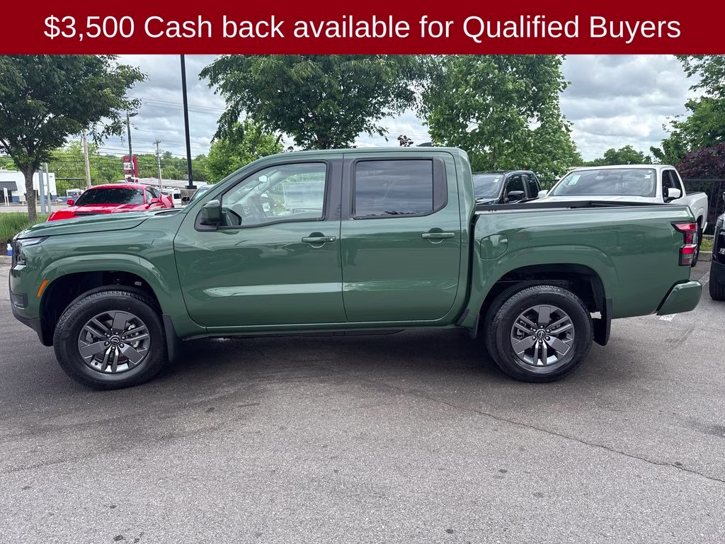 2026 Tactical Green Metallic Nissan Frontier SV 4X4 Truck