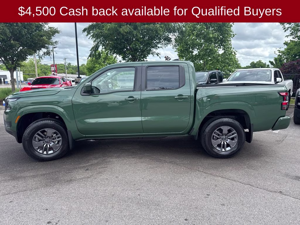 2026 Tactical Green Metallic Nissan Frontier SV 4X4 Truck